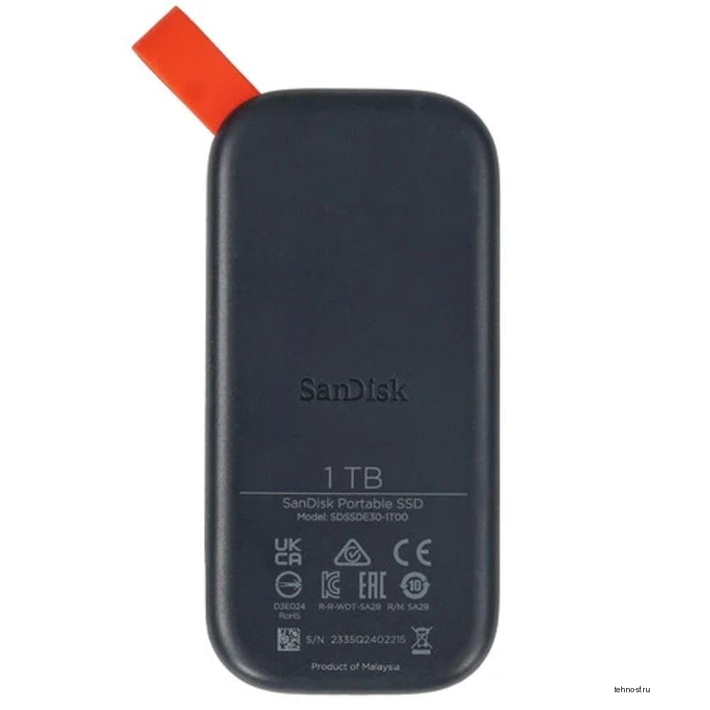 SanDisk Portable SSD 1TB- up to 800MB/s Read Speed USB 3.2 Gen2 (3.1 Gen2)