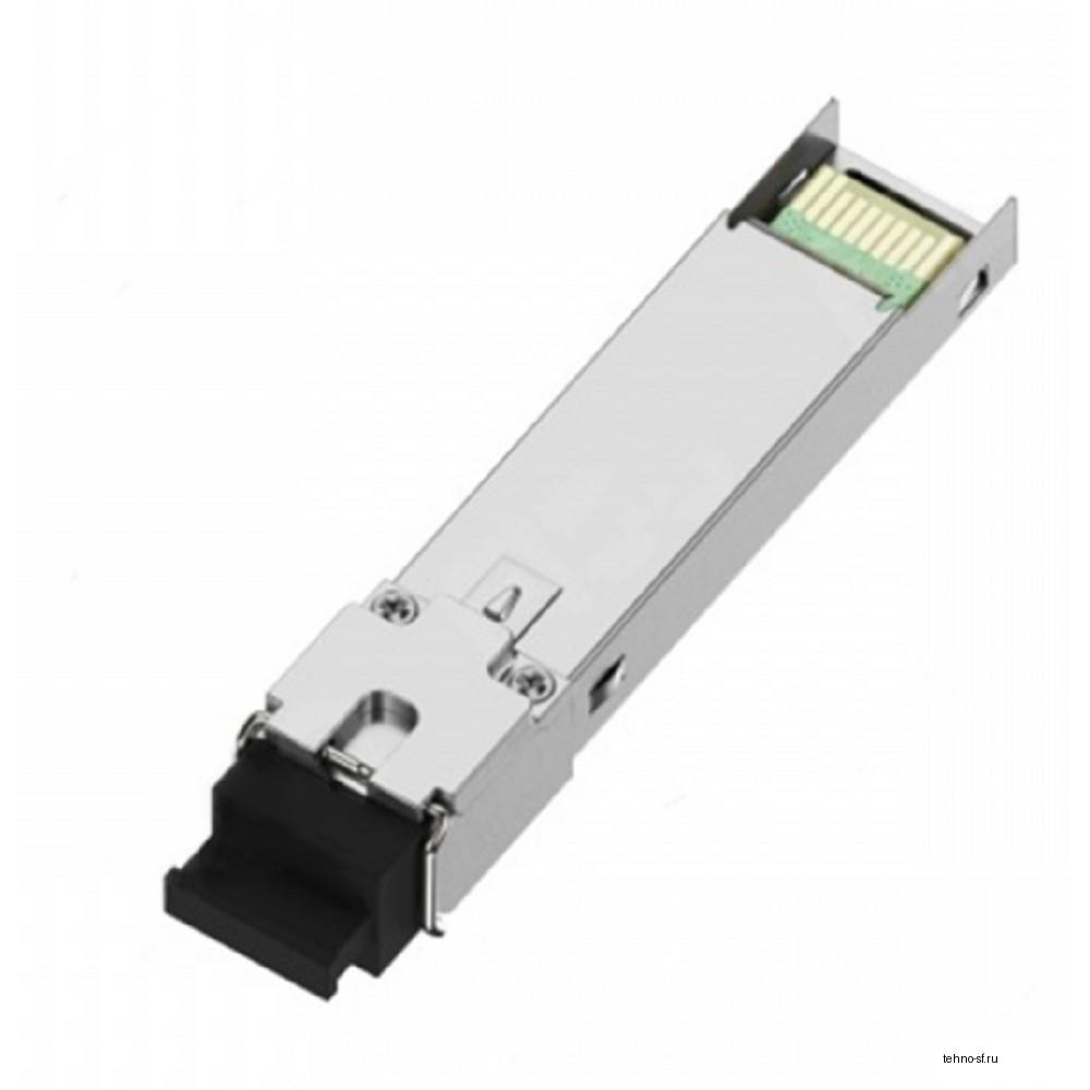 NTSS Модуль NTSS SFP, 1,25Гбит/с, разъём SC, рабочая длина волны 1550/1310нм, SM, WDM, дальность до 20км, ОБ 14дБ, DDM NTSS-SFP-1.25G-53-20SD