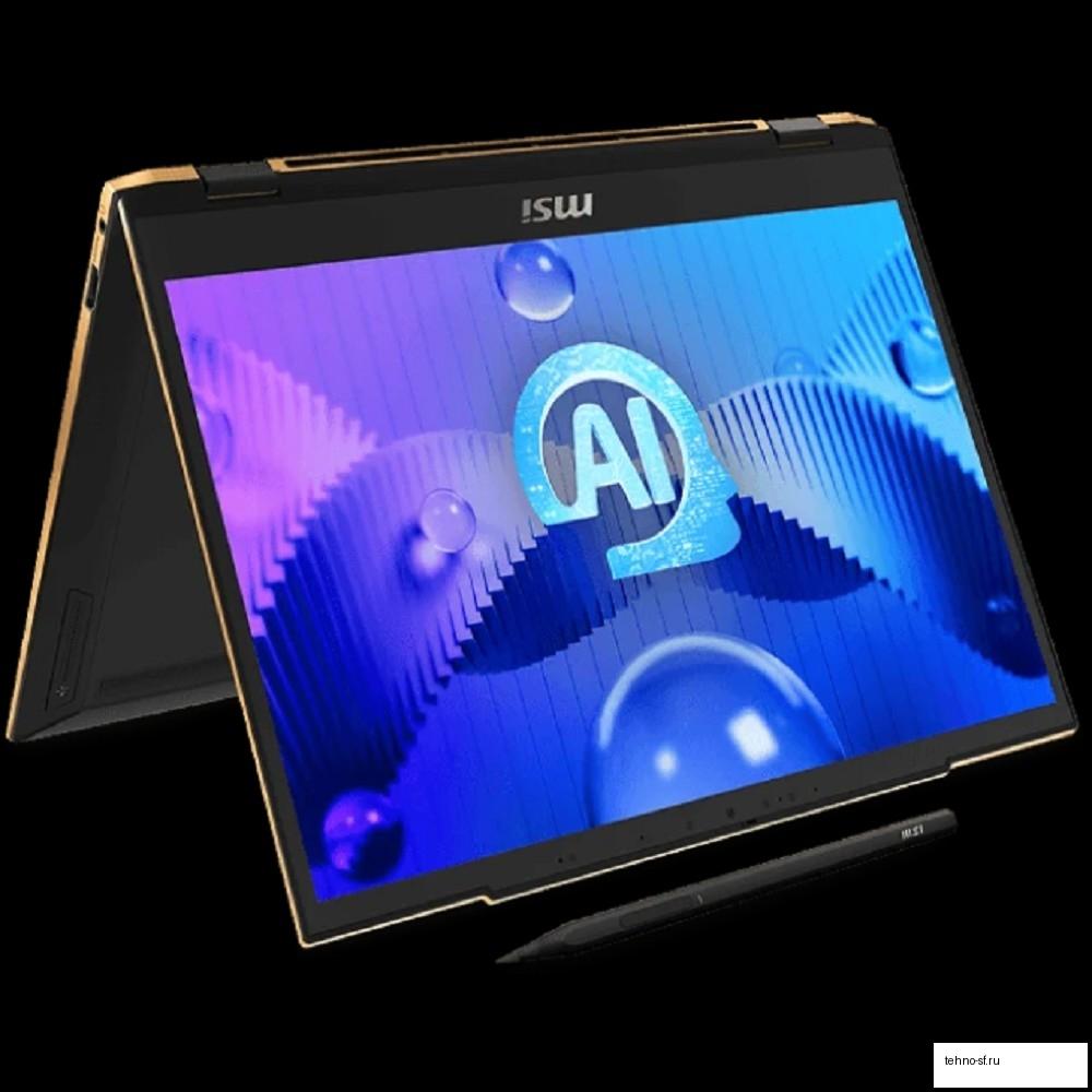 MSI Summit E13 AI Evo A1MTG-001US [9s7-13p411-001] Black 13.3" {FHD+ Touch x360  Ultra 7 155H/ 16Gb/ SSD1Tb/ Win 11 Home}