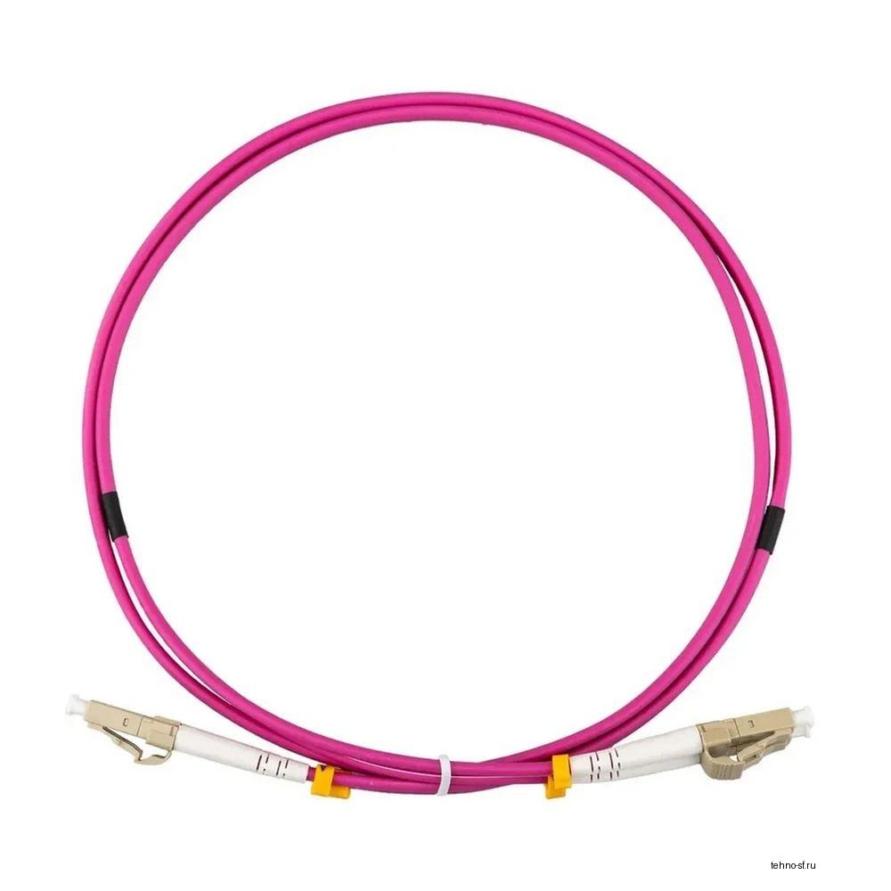 Rexant (50-2611-5)  Патч-корд оптический LC/PC(UPC)-LC/PC(UPC) 50/125 ОМ4 (MM) Duplex 5м