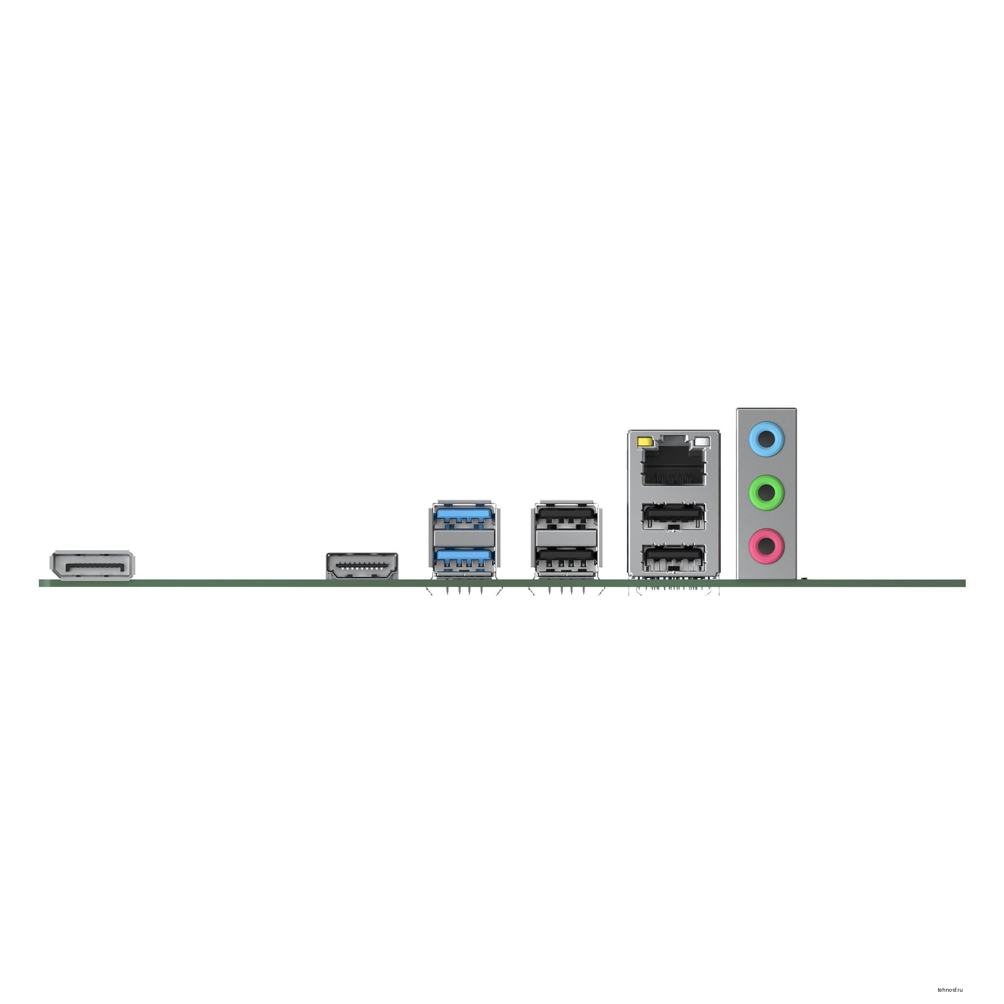 Материнская плата CBR B460M-D { Chipset Intel B460, Socket 1200, 2*DDR4, mATX, DP+HDMI, 1*PCIe x16, 1*PCIe x1, 1 M.2, 2 SATA3,2*USB 2.0 + 4*USB3.0 }