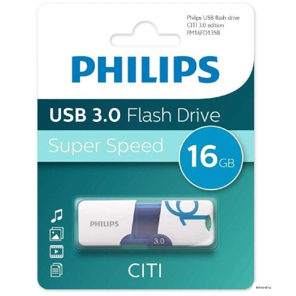 PHILIPS USB Drive 16GB CITI3.0, USB 3.0 (FM16FD135B/97)