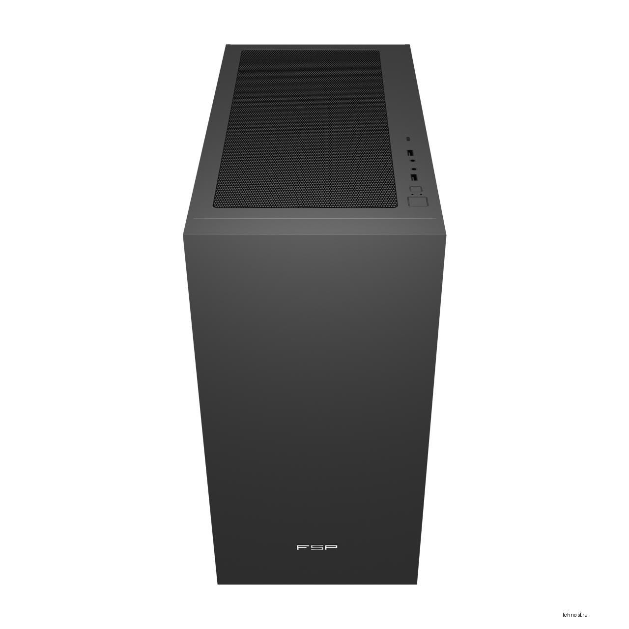 FSP Корпус E-ATX Ultra Tower U530-BS, USB3.0 x 2/USB3.0 x 2, Type-C,  Black