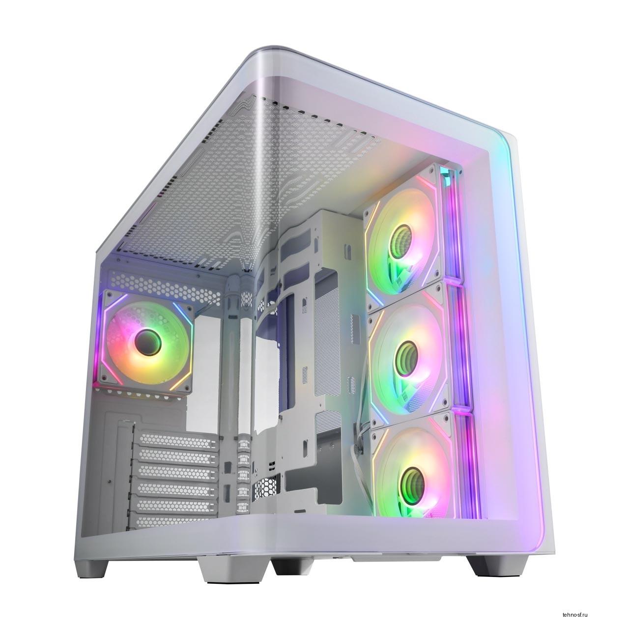 FSP Корпус ATX Miditower M580-WA, White
