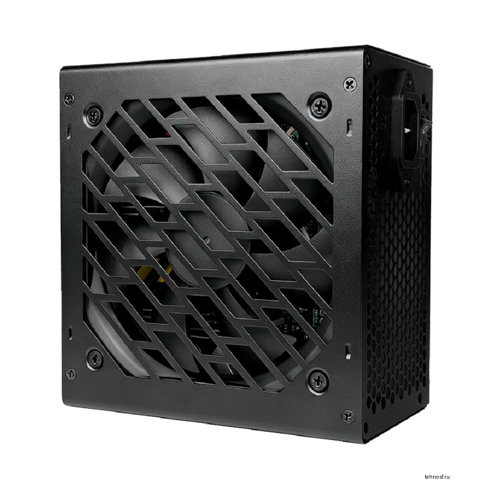 Блок питания CBR ATX 600W, 12cm fan, 20+4pin/1*8-pin(4+4P)/1*6+2pin/2*IDE/3*SATA, 1.2м кабель питания, чёрный [PSU-ATX600-12MD] ОЕМ
