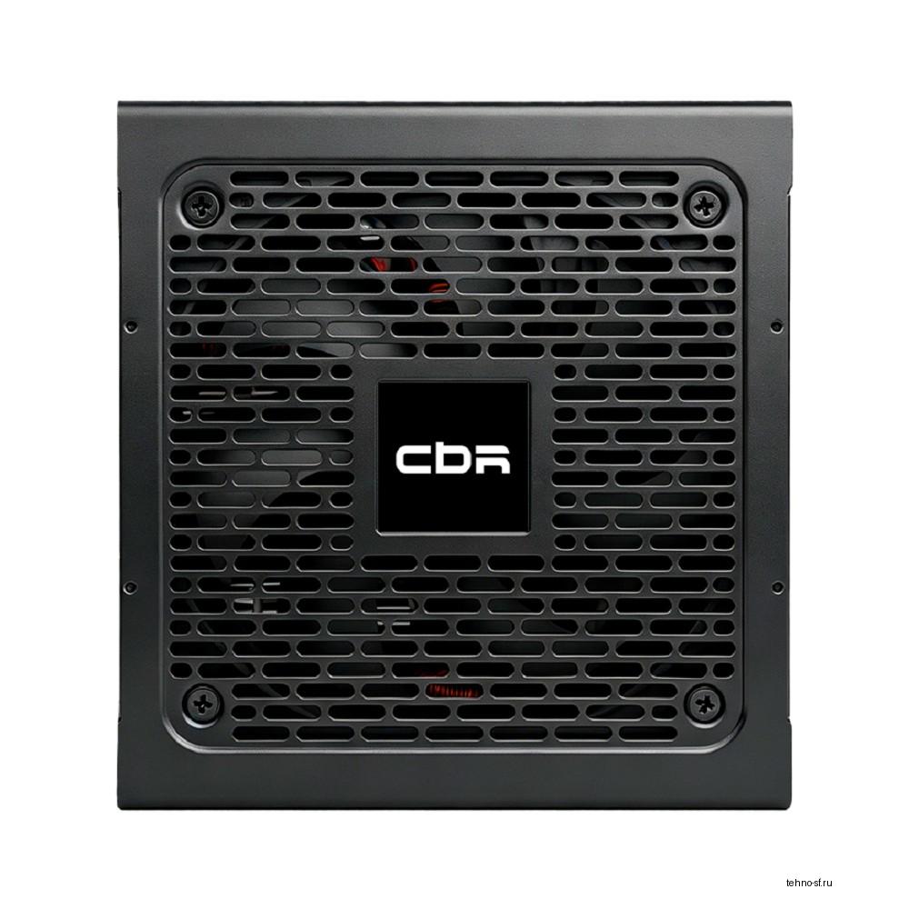 Блок питания CBR ATX 550W, 80+ White, APFC, 12cm fan, 20+4pin/1*8-pin(4+4P)/2*6+2pin/2*IDE/4*SATA, 1.5м кабель питания, чёрный [PSU-ATX550-12DT] BOX