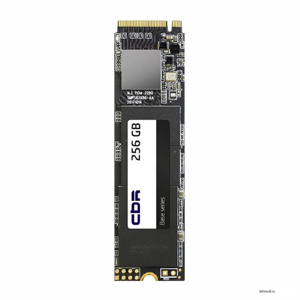CBR SSD-256Gb-M.2-SATA-BS26b, Внутренний SSD- накопитель, серия "Base", 256Gb, M.2 SATA, 3D TLC NAND, R/W speed up to 510/450 MB/s, TBW 128