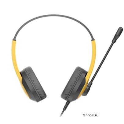 Повреждение упаковки A4Tech Fstyler FH100U желтый/черный 2м накладные USB (FH100U (BUMBLEBEE))