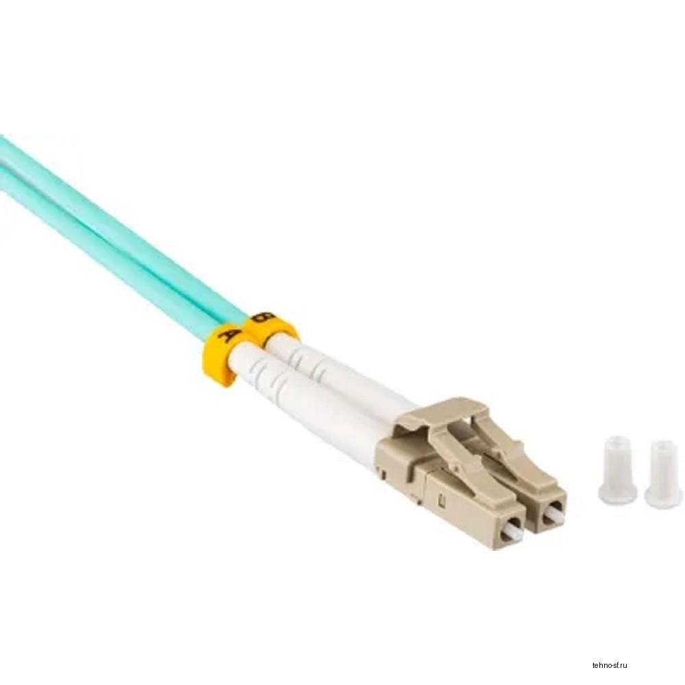 Rexant (50-2511-25) Патч-корд оптический многомодовый (MM) 50/125 OM3 разъемы zip-cord LC/UPC-LC/UPC 3мм Duplex LSZH 25м