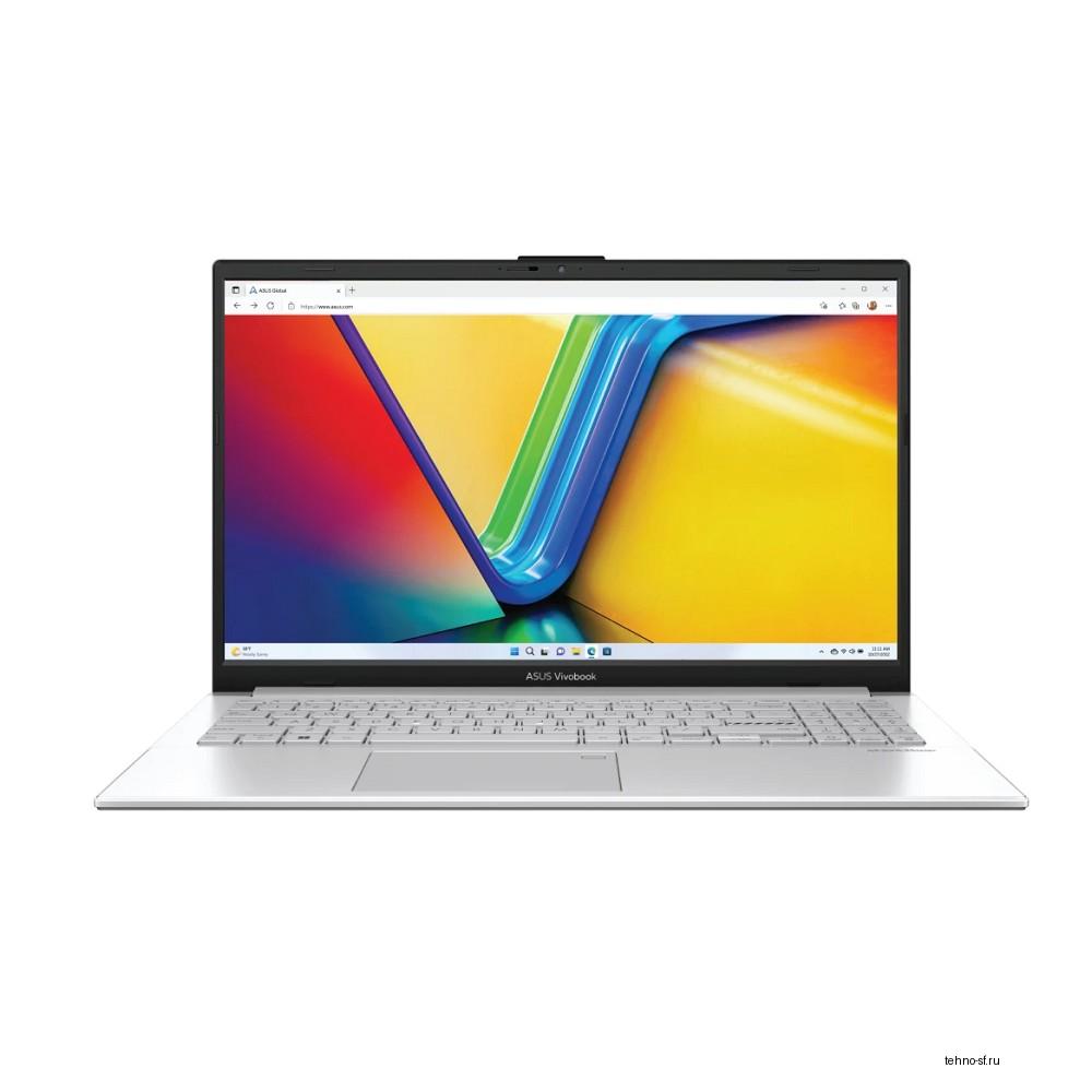 ASUS Vivobook Go 15 E1504GA-WS35 [90NB0ZT1-M01390] Silver 15,6" {FHD  i3-N305/8Gb/SSD256Gb/Win11Home Eng}