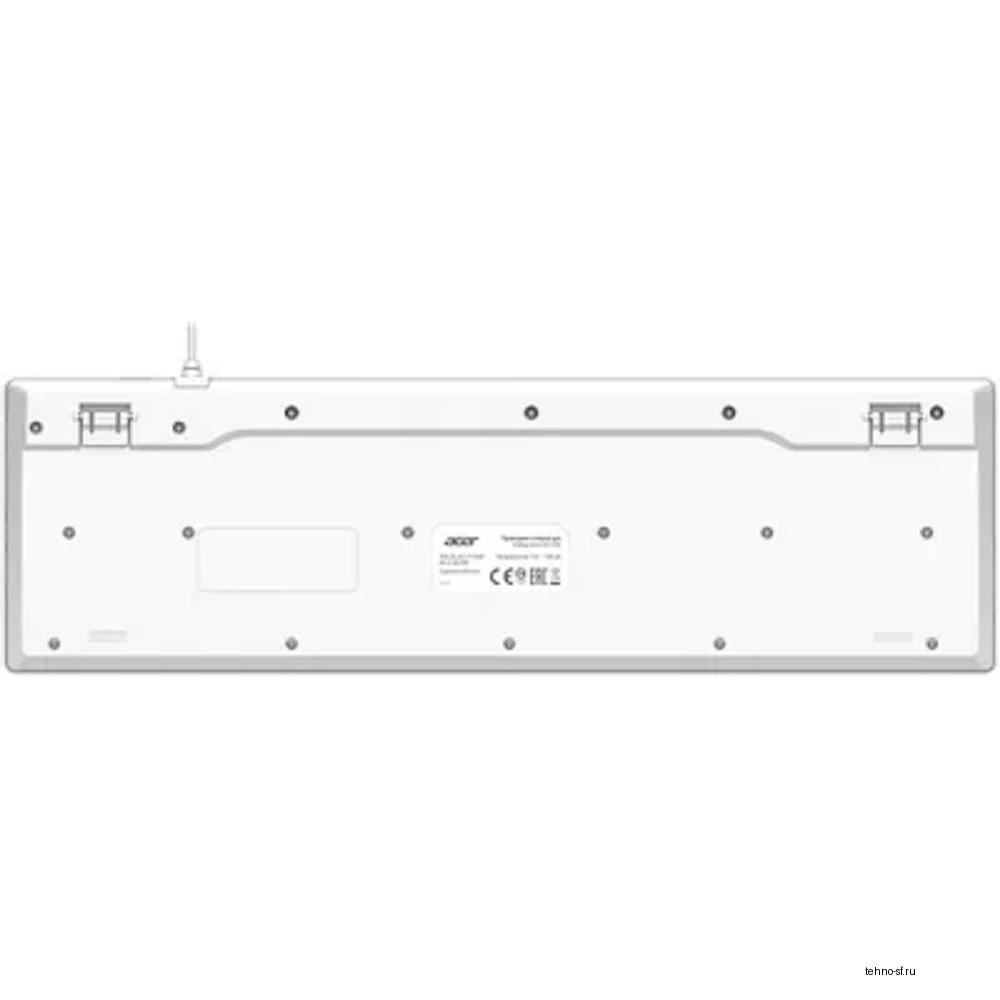 Acer OCC504 [ZL.ACC11.00N] Комплект (клавиатура + мышь) клав:белый мышь:белый USB Multimedia