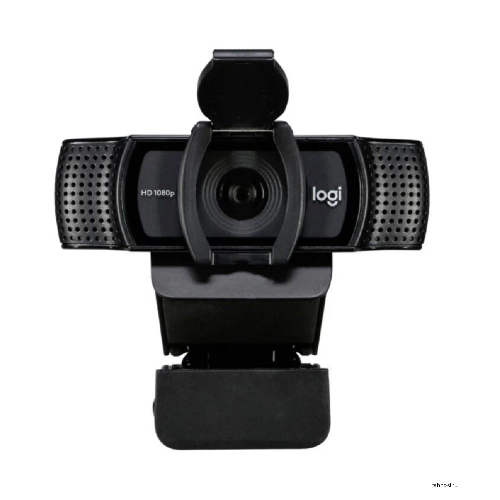 960-001252/960-001257 Logitech HD Pro Webcam C920S, { черный, 3Mpix, USB2.0, с микрофоном для ноутбука }