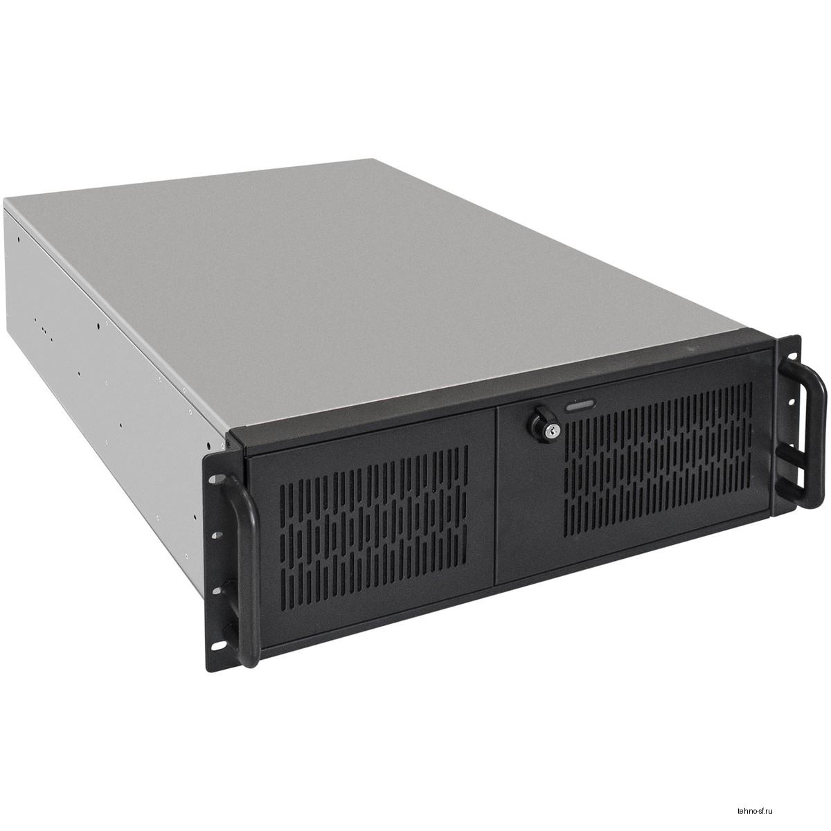Exegate EX293259RUS Серверный корпус ExeGate Pro 4U650-010/4U4139L <RM 19", высота 4U, глубина 650, БП 800RADS, USB>