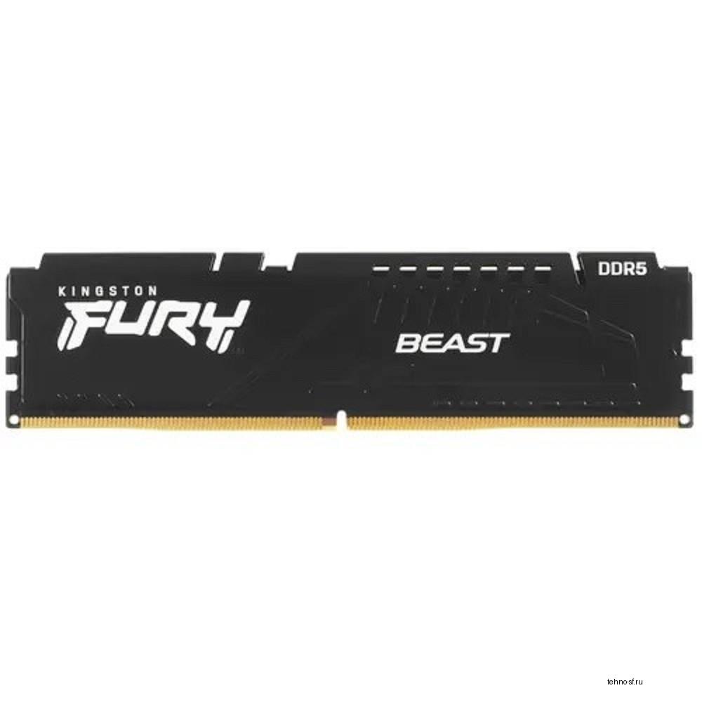 Kingston DDR5 DIMM 16GB Fury Beast Black KF556C36BBE-16 5600MHz