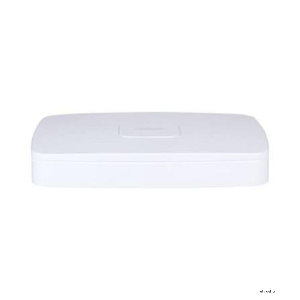 DAHUA DHI-NVR4108-8P-EI 8-канальный IP-видеорегистратор c PoE, 4K, H.265+, видеоаналитика, входящий поток до 256Мбит/с, 1 SATA III до 16Тбайт