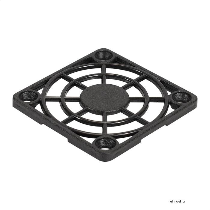 Exegate EX295267RUS Решетка для вентилятора 60x60 ExeGate EG-060PSB (60x60 мм, пластиковая, квадратная, черная) ОЕМ