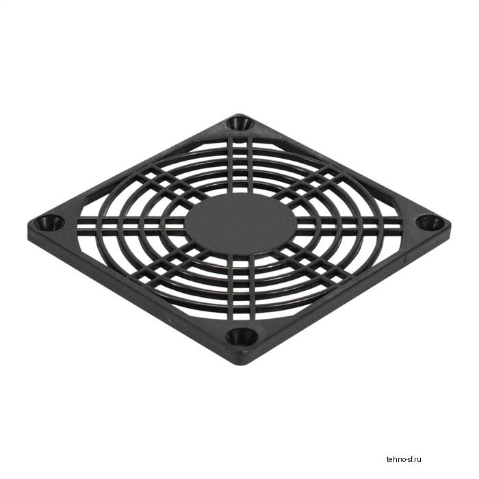 Exegate EX295269RUS Решетка для вентилятора 80x80 ExeGate EG-080PSB (80x80 мм, пластиковая, квадратная, черная)